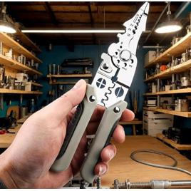 Alicate Crimpador E Decapador Universal Multifuncional