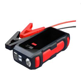 Auxiliar Carpei Partida Carregador Bateria Chupeta 12v 12000mah Usb Cor Vermelho