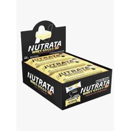 Barra Whey Grego 40g Display com 12 unidades Mousse de Maracujá Nutrata