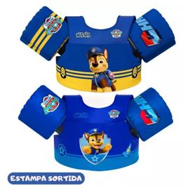 Bóia Colete Flutuante Infantil De Natação Patrulha Canina