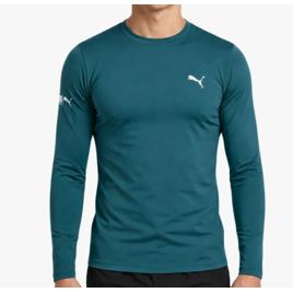 Camiseta Puma Térmica Manga Longa Proteção Uv 50+ Masculina