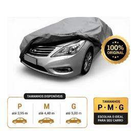 Capa Protetora Para Carro Forrada Impermeável 100% Proteção Anti Raios Uv, Sol, Poeira, Riscos, Chuva