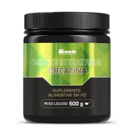 Creatina Monohidratada 500g Growth Supplements Sem Sabor