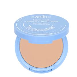 DAISIBO Pó Compacto Facial Matificante - À prova d’água, longa duração, não craquela, acabamento leve e uniforme