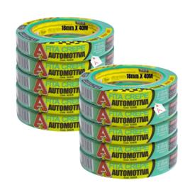 Fita Crepe Automotiva Verde 18mm X 40m Adere (10 Unidades)