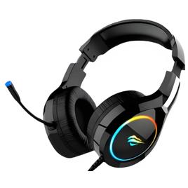 Havit Headphone Fone de Ouvido H2232d, RGB, com Microfone, Falante de 50mm, Conector 3.5mm, HAVIT