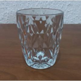 Jogo 6 Copos Diamond Egipcio 300ml Vidro Grosso