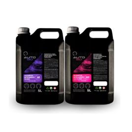 Kit 10l Shampoo Potente Lava Retroescavadeira E Carretas