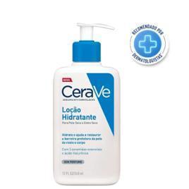 Loção Hidratante corporal Para Pele Seca A Extra Seca 340ml Cerave