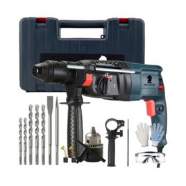 Martelete Rompedor Furadeira Perfurador Impacto Allmind Kamaré 1200W 2,7J SDS 220v Plus Com Acessórios