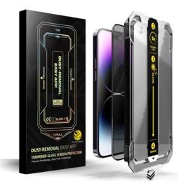 Película Privacidade 3d Com Aplicador Compatível Com iPhone