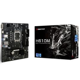 Placa Mãe Biostar H610MHD D5, Chipset H610, Intel LGA 1700, MATX, DDR5