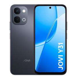 Jovi Y31 256GB 16GB RAM (8+8GB RAM expansível) Câmera 50mp Bateria 7200mah - Preto