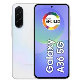 Samsung Galaxy A36 256GB 5G 8GB RAM 6,7" Câm. Tripla + Selfie 12MP -  Branco