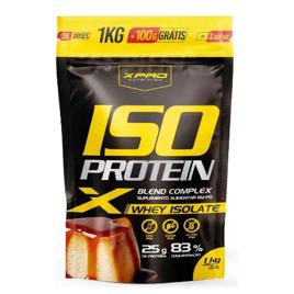 Whey Protein Isolado Iso Blend Complex Zero Açucar Pudim De Caramelo 1.100kg Xpro Nutrition
